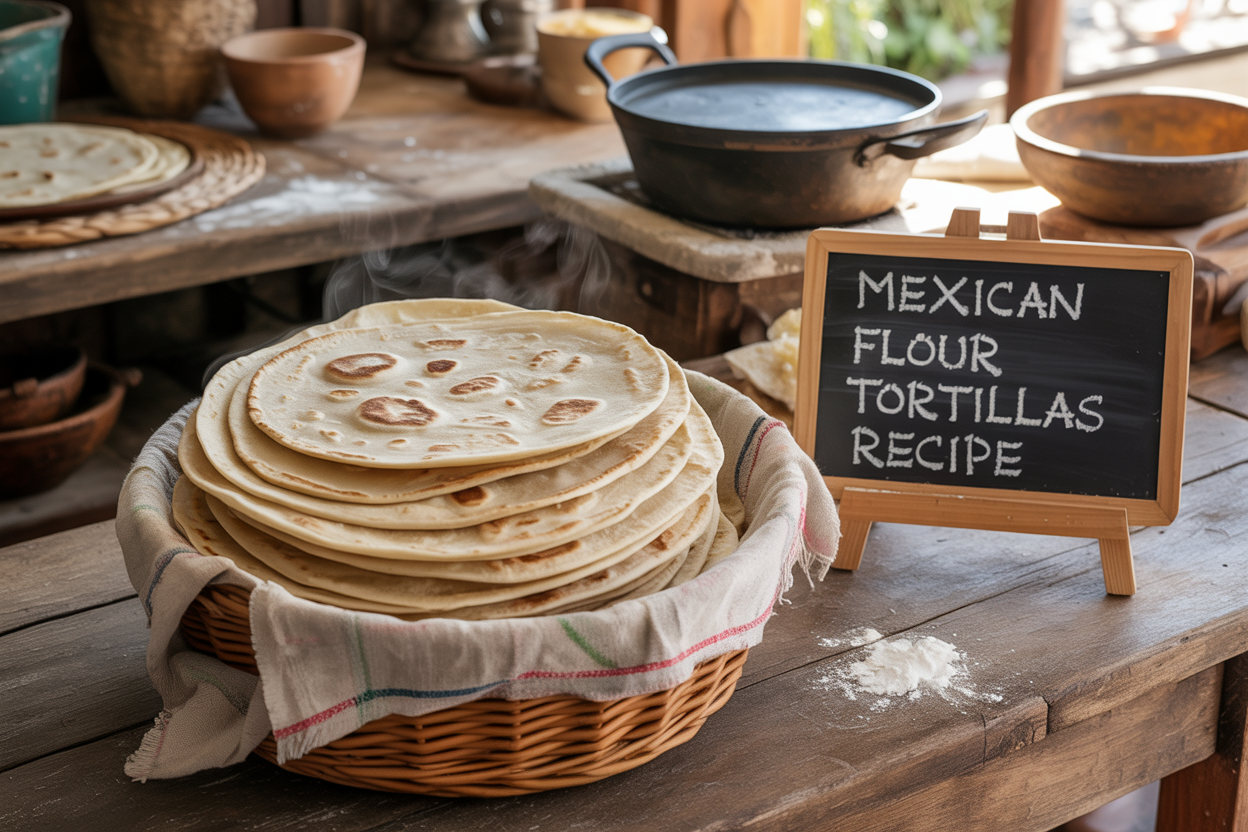 Mexican Flour Tortillas Recipe