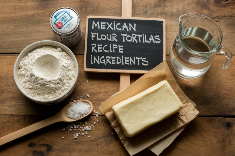 Mexican Flour Tortillas Recipe Ingredients