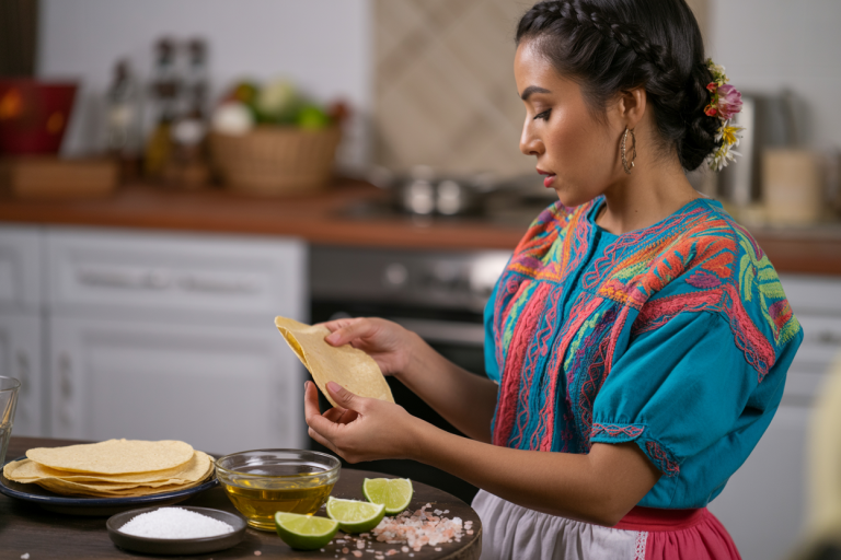 Mexican Homemade Baked Tortilla Chips Recipe Cooking TIps