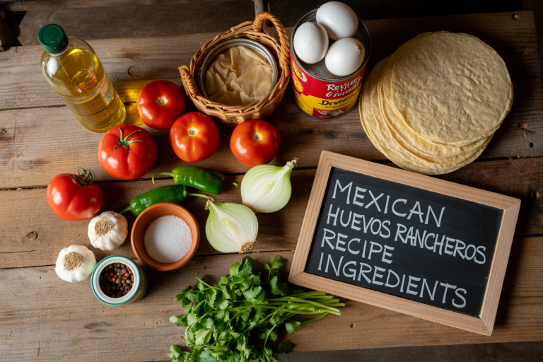 Mexican Huevos Rancheros Recipe Ingredients