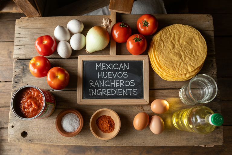 Mexican Huevos Rancheros Recipe Ingredients