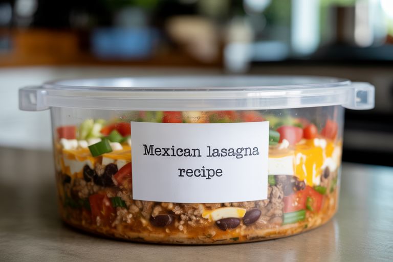 Mexican Lasagna Recipe Storage Tips