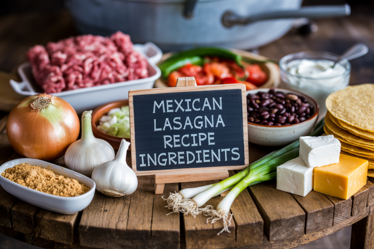 Mexican Lasagna Recipe Ingredients