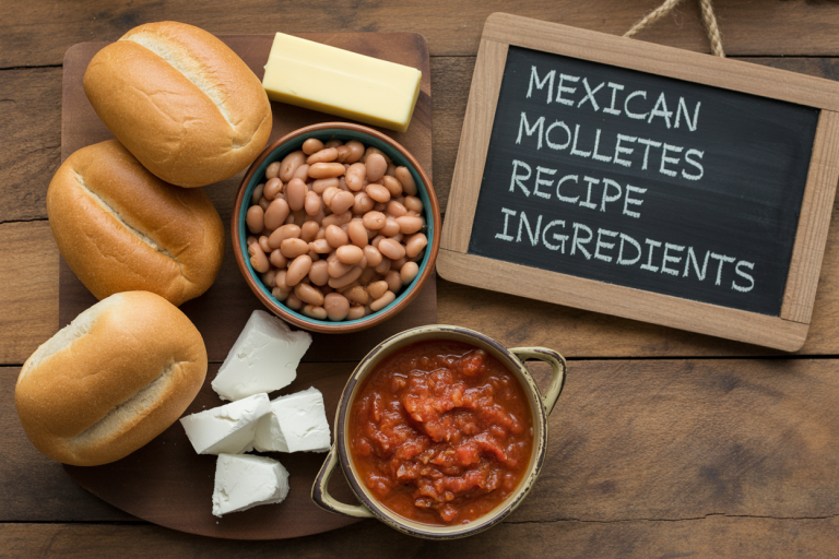 Mexican Molletes Recipe Ingredients