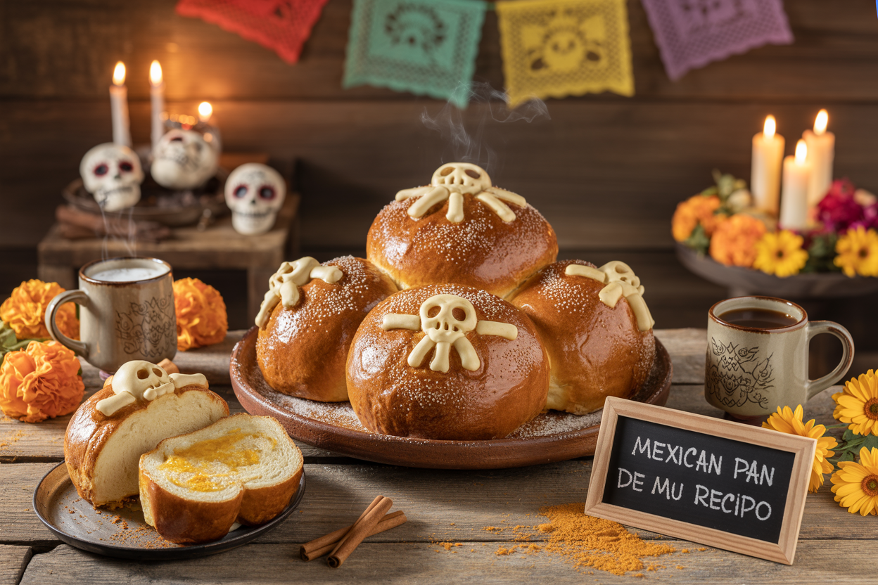 Mexican Pan de Muerto Recipe