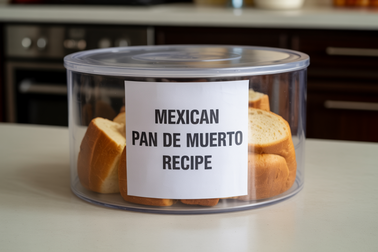 Mexican Pan de Muerto Recipe Storage TIps