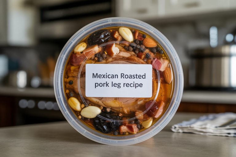 Mexican Roasted Pork Leg Recipe Storage Tips