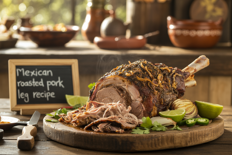 Mexican Roasted Pork Leg Recipe