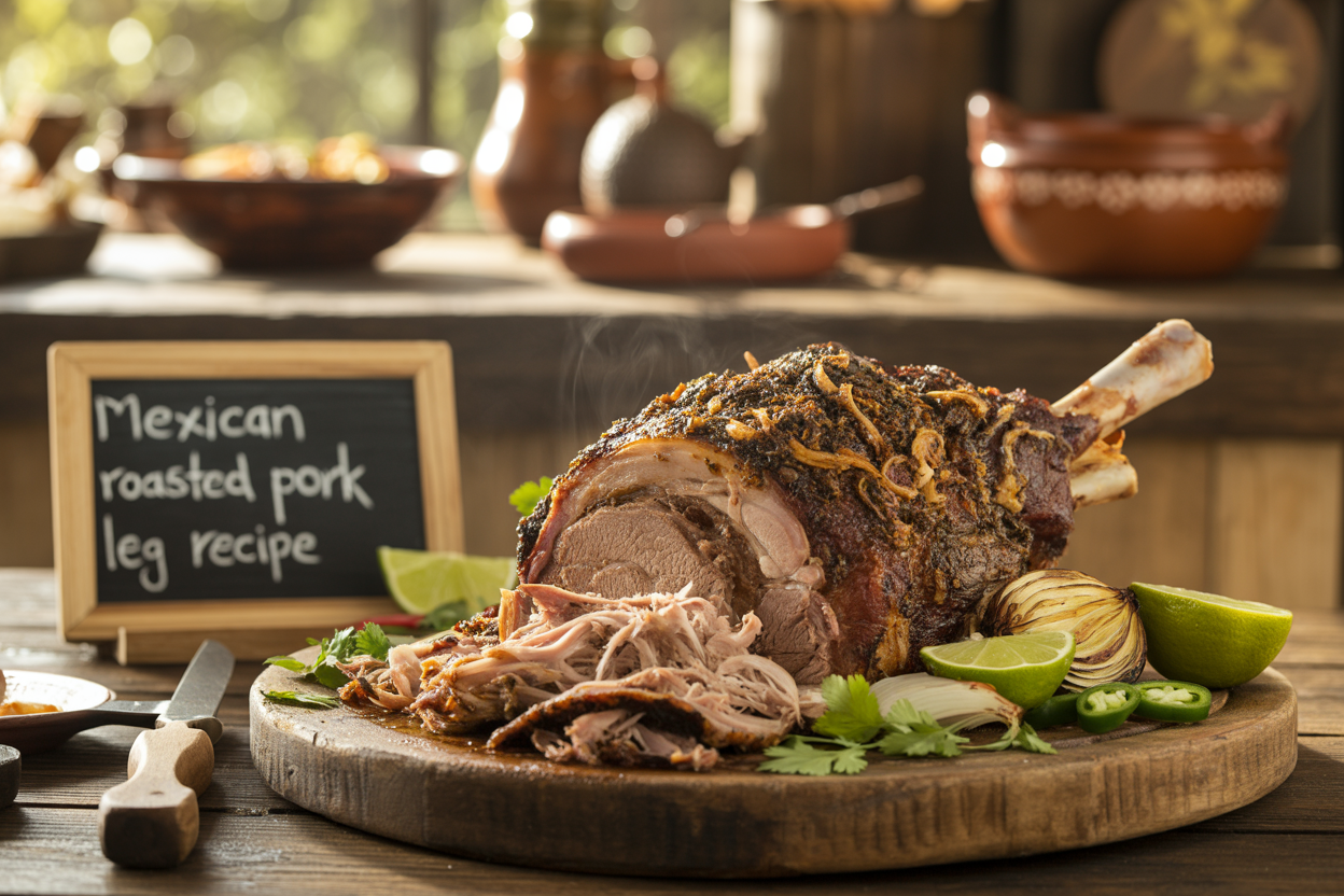 Mexican Roasted Pork Leg Recipe