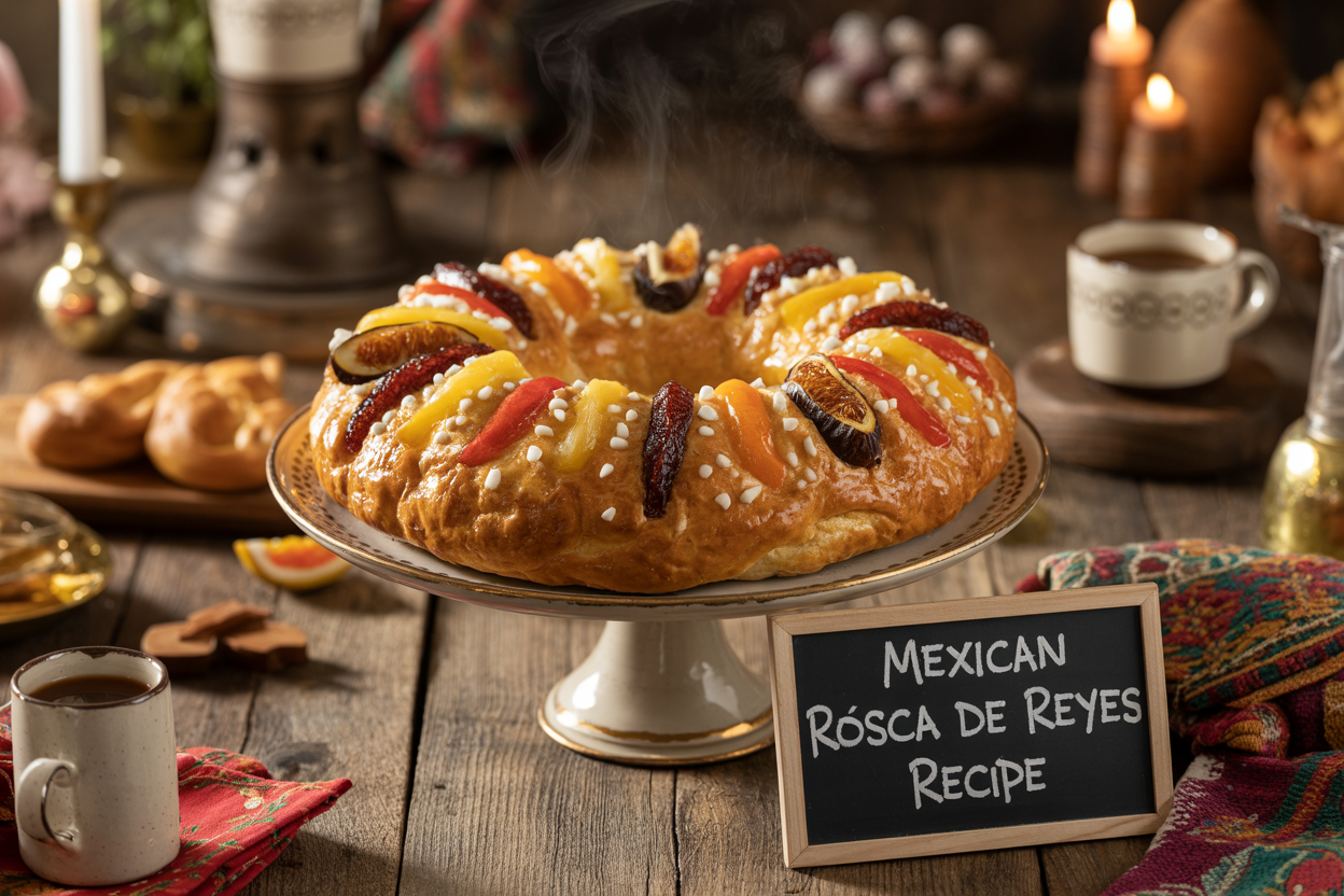 Mexican Rosca de Reyes Recipe