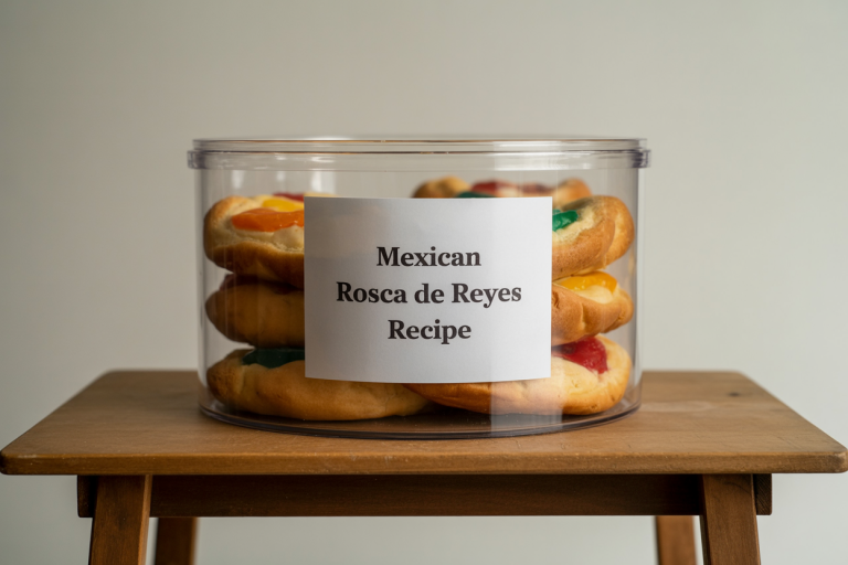Mexican Rosca de Reyes Recipe Storage TIps