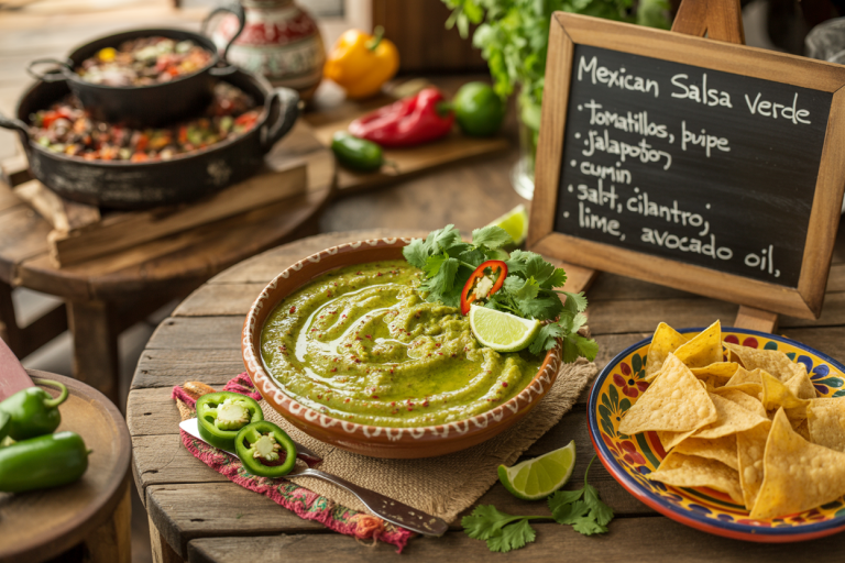 Mexican Salsa Verde Dip Recipe