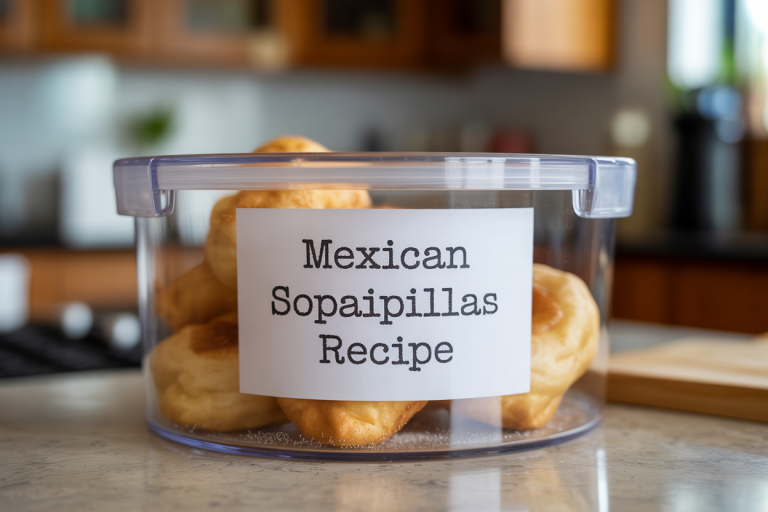 Mexican Sopaipillas Recipe Storage Tips