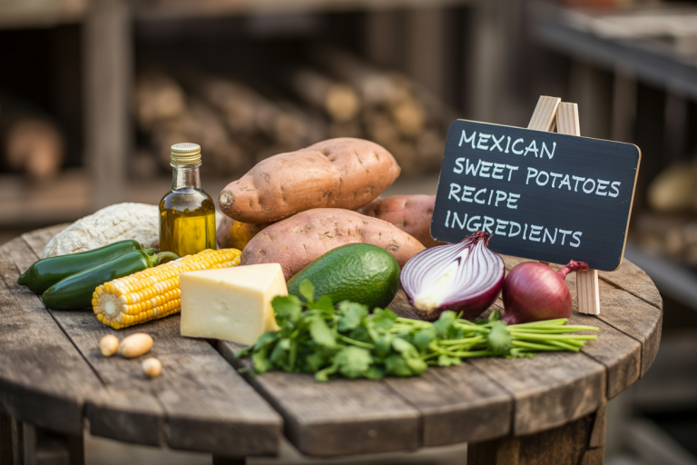 Mexican Sweet Potatoes Recipe Ingredients