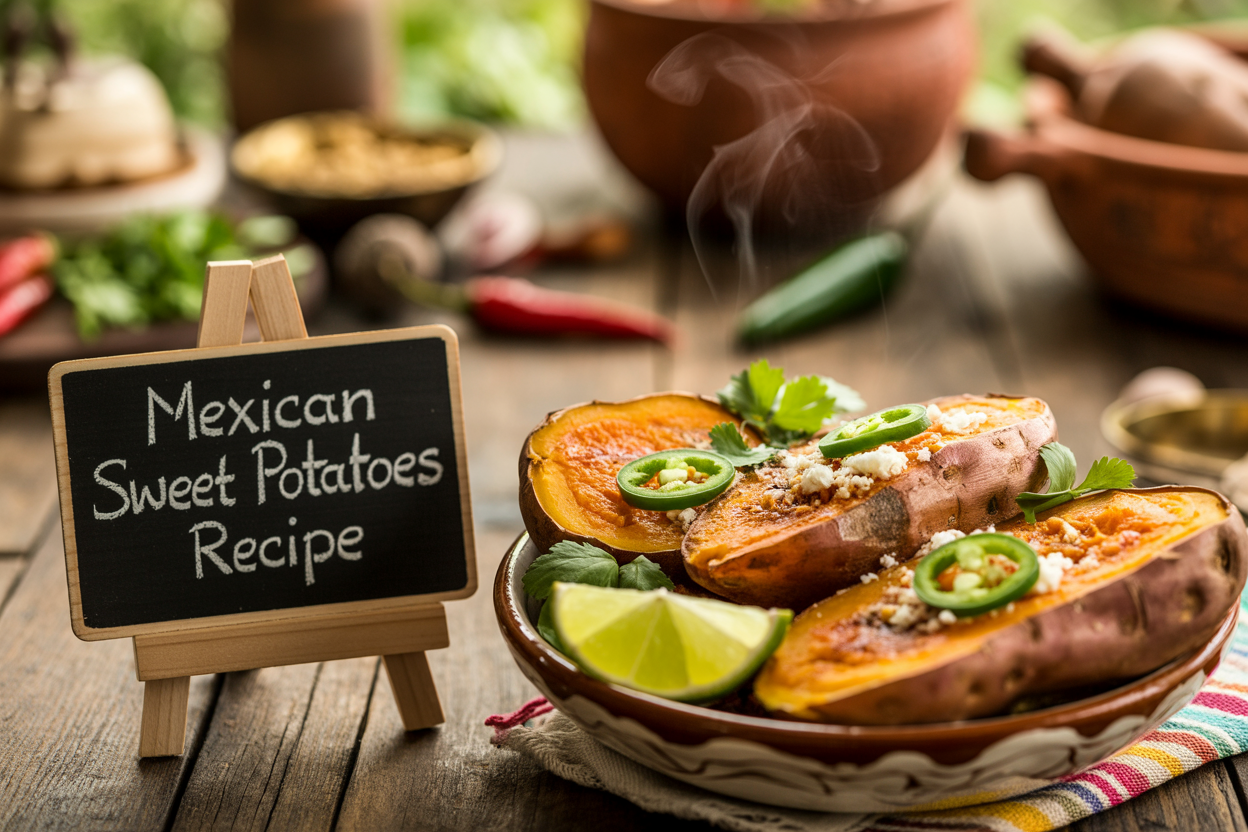 Mexican Sweet Potatoes Recipe