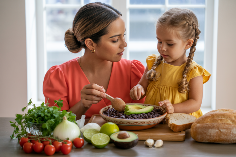 Mexican Vegetarian Black Beans and Avocado Recipe on Toast Cooking TIps