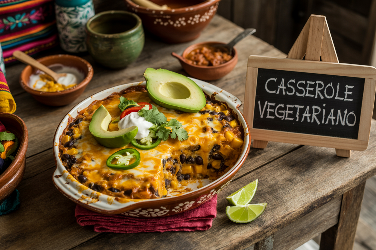 Mexican Vegetarian Casserole Recipe