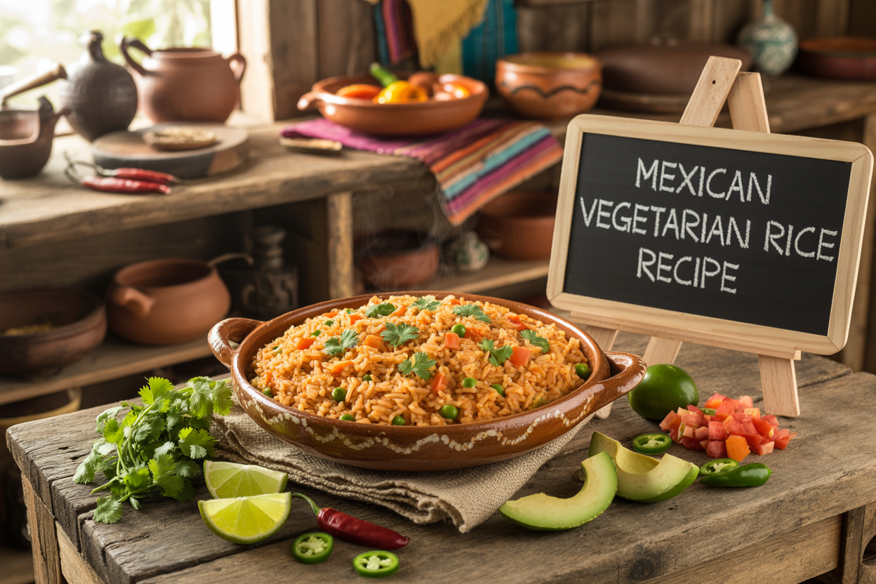 Mexican Vegetarian Rice Recipe
