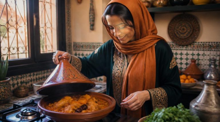 Moroccan Apricot Chicken Tagine Recipe Cooking Tips
