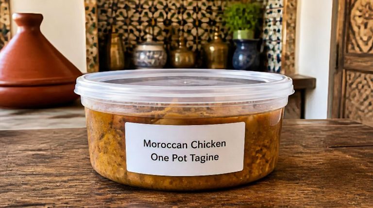 Moroccan Chicken One Pot Tagine Storage Tips