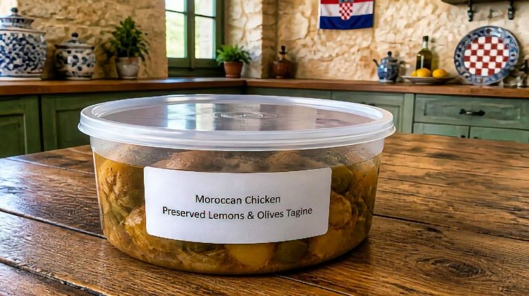 Moroccan Chicken Preserved Lemons & Olives Tagine Recipe Storage Tips