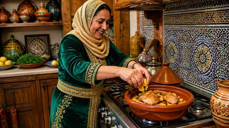 Moroccan Chicken Preserved Lemons & Olives Tagine Recipe Cooking Tips