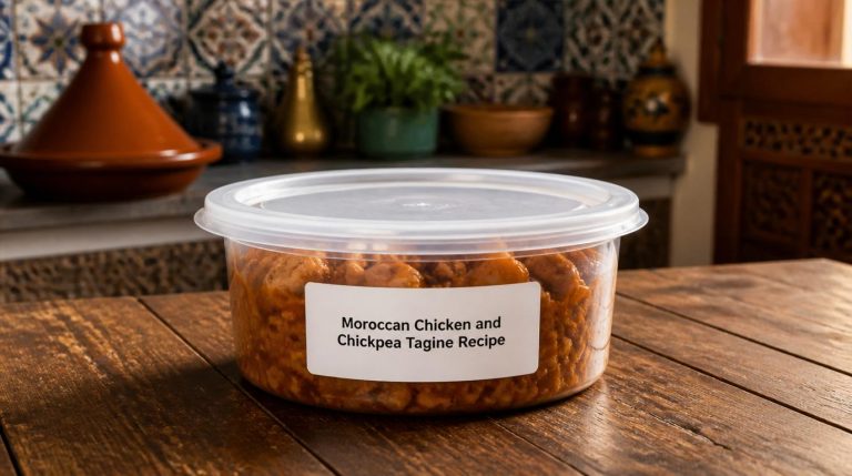 Moroccan Chicken and Chickpea Tagine Storage Tips