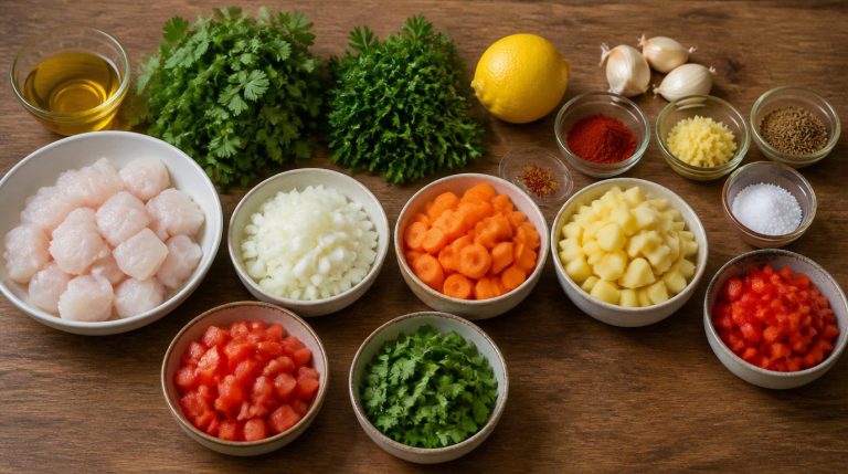 Moroccan Fish Tagine Recipe Ingredients