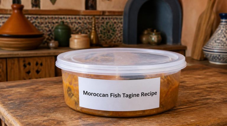 Moroccan Fish Tagine Recipe Storage Tips
