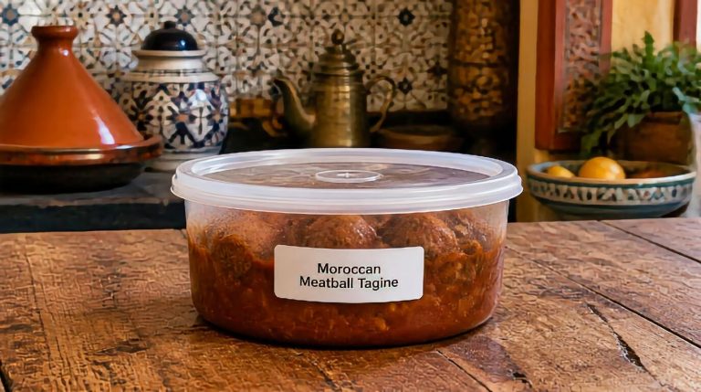 Moroccan Meatball Tagine Storage Tips