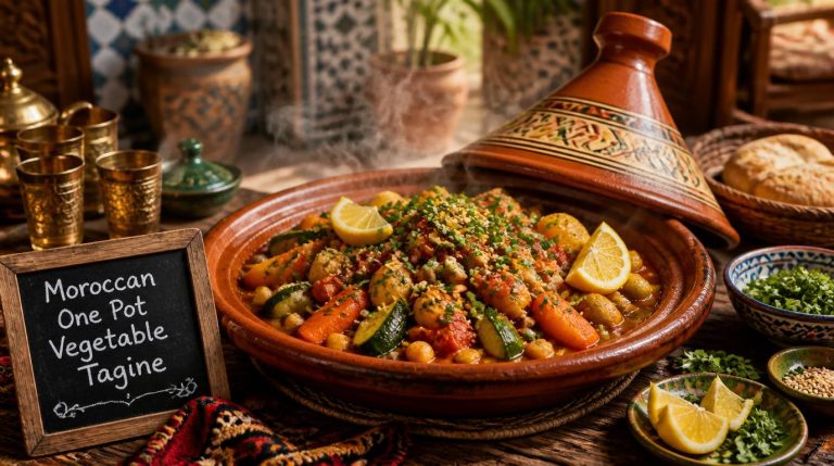 Moroccan One Pot Vegetable Tagine