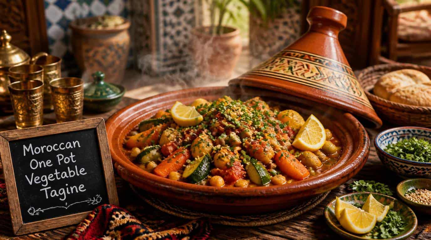 Moroccan One Pot Vegetable Tagine