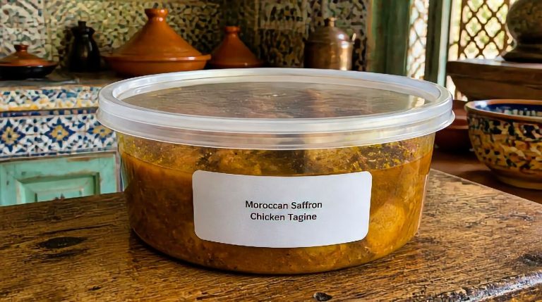 Moroccan Saffron Chicken Tagine Recipe