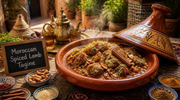 Moroccan Spiced Lamb Tagine Recipe