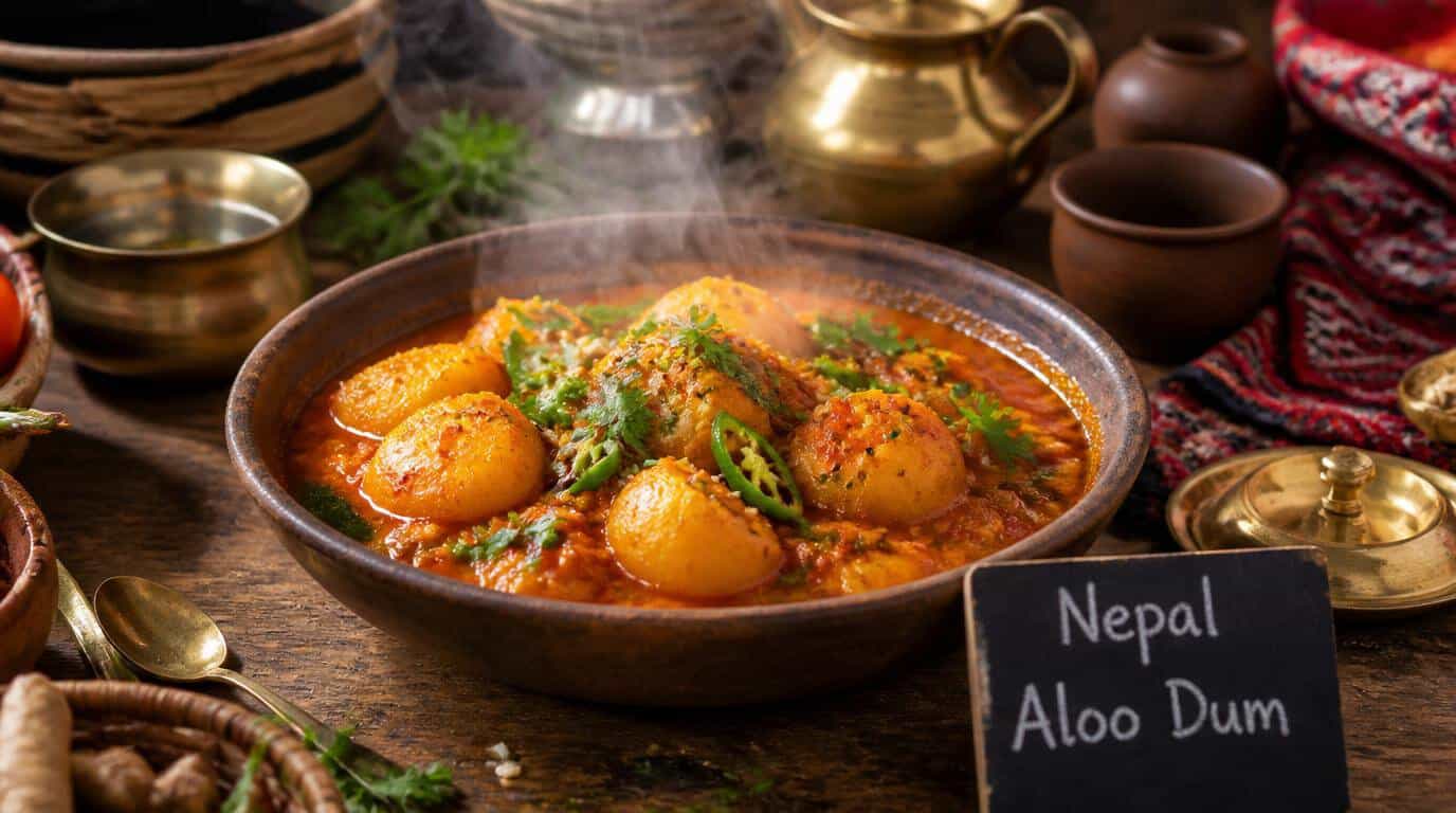 Nepal Aloo Dum Recipe