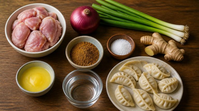 Nepal Chicken Dumplings Recipe Ingredients