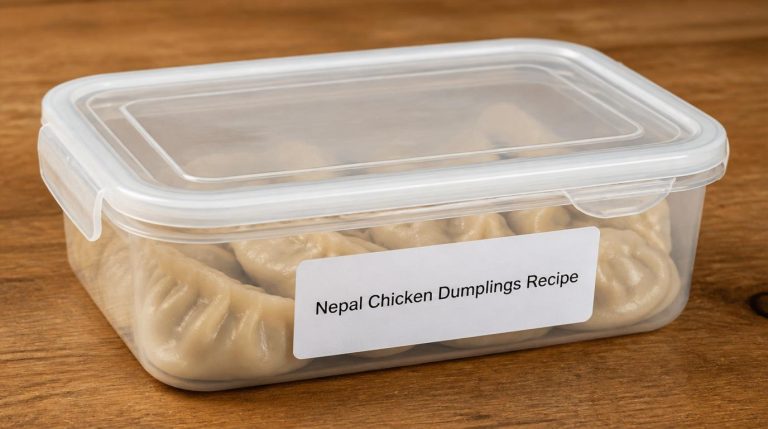 Nepal Chicken Dumplings Recipe Storage Tips