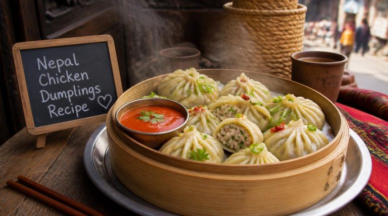 Nepal Chicken Dumplings Recipe