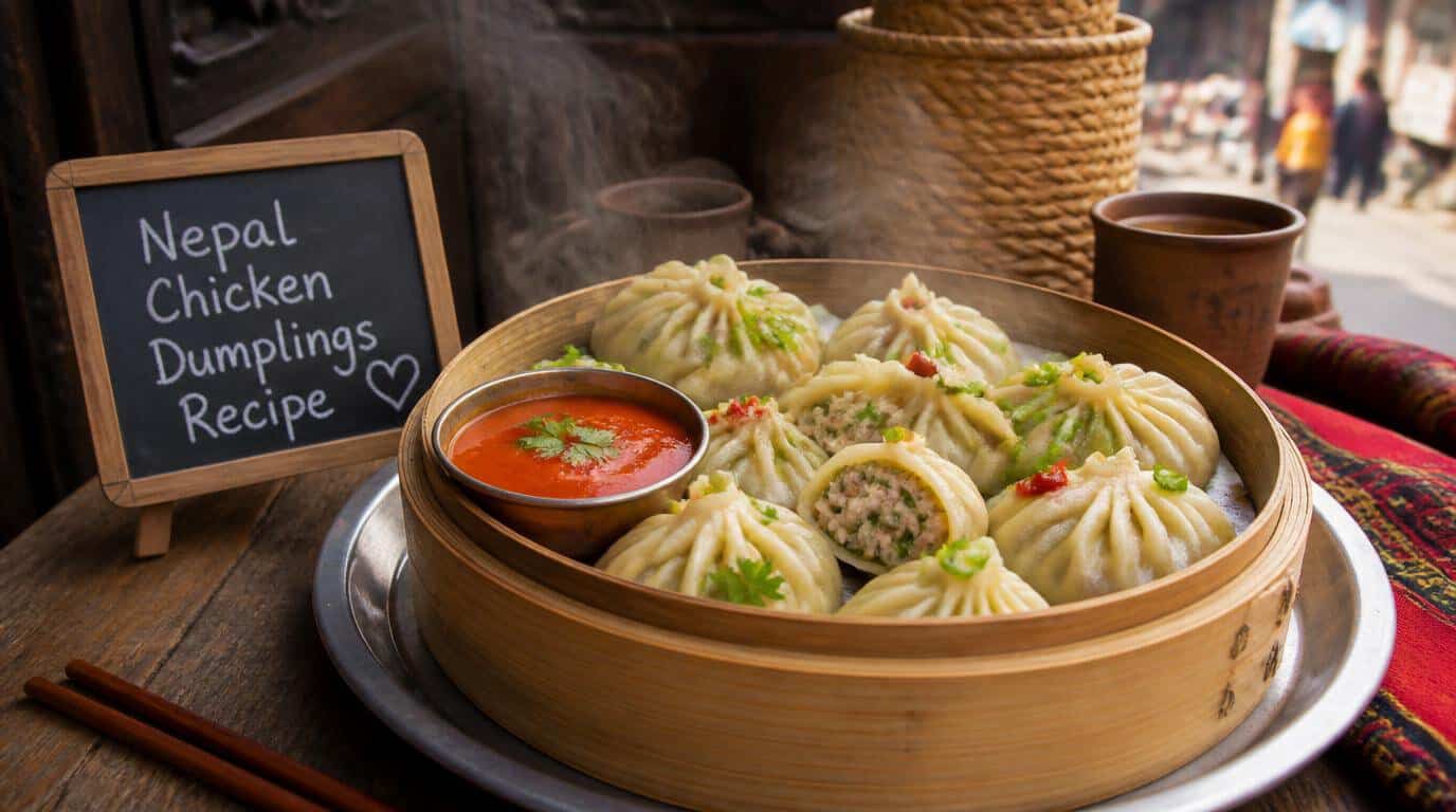 Nepal Chicken Dumplings Recipe