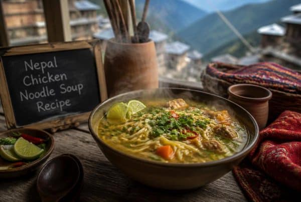 Nepal Chicken Noodle Soup Recipe
