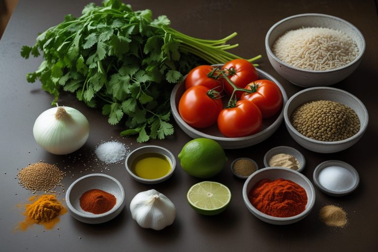 Nepal Dal Bhat Recipe Ingredients
