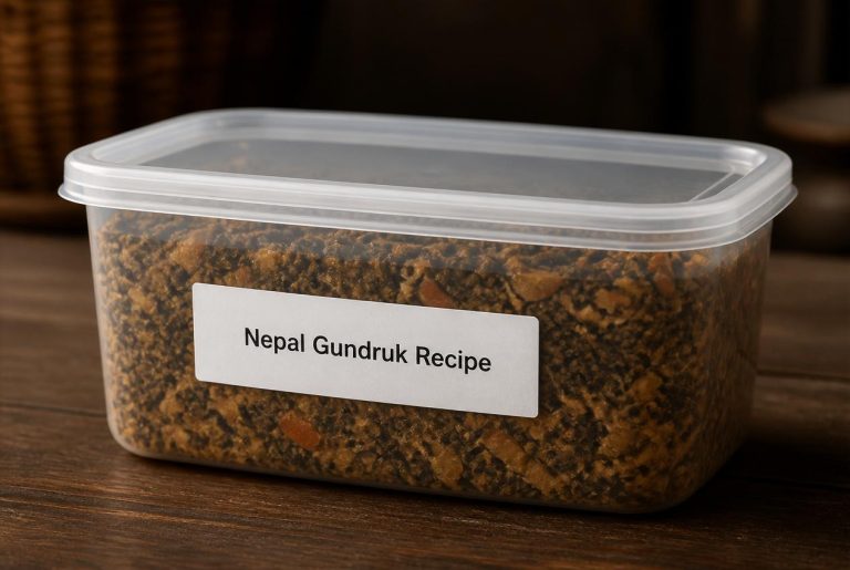 Nepal Gundruk Recipe Storage Tips