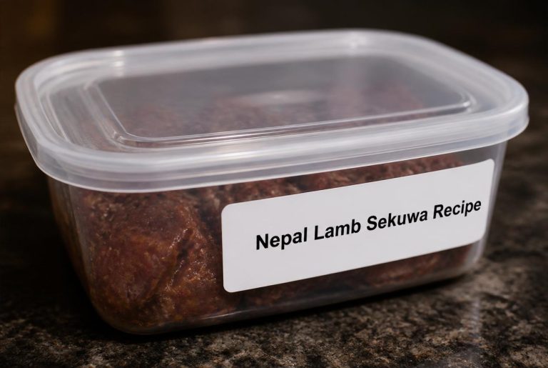 Nepal Lamb Sekuwa Recipe Storage Tips