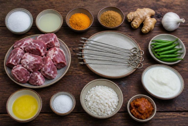 Nepal Lamb Sekuwa Recipe Ingredients