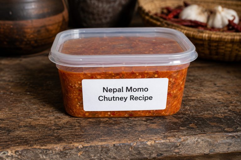 Nepal Momo Chutney Recipe storage Tips