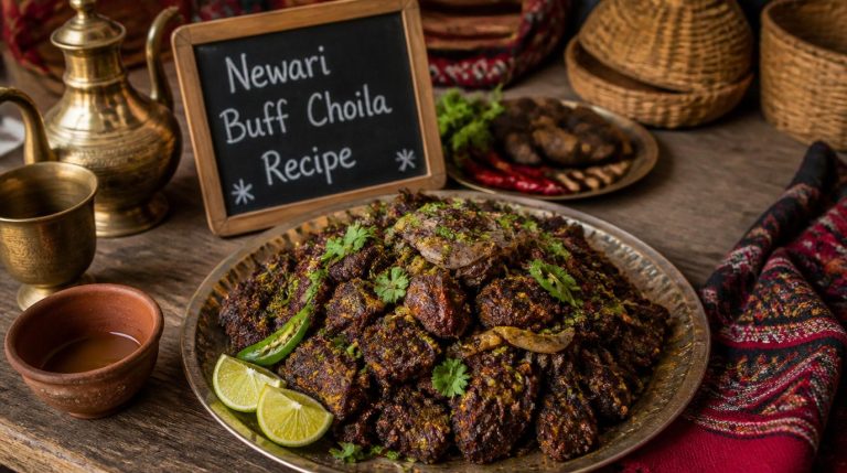 Nepal Newari Buff Choila Recipe