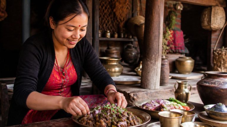 Nepal Newari Buff Choila Recipe Cooking Tips