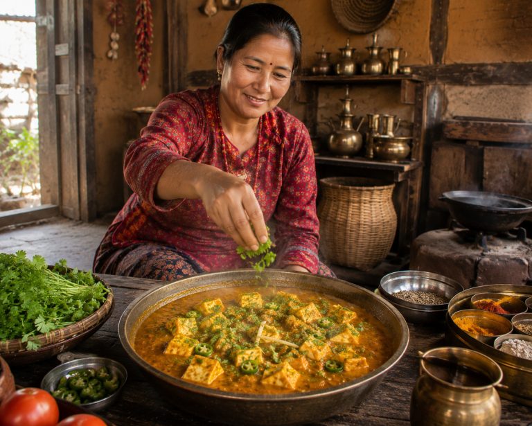 Nepal Paneer Curry Recipe Cooking TIps