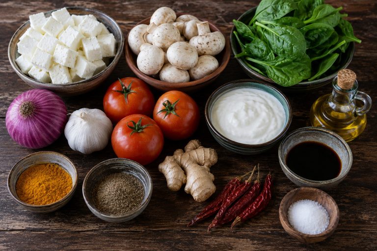Nepal Paneer Curry Recipe Ingredients