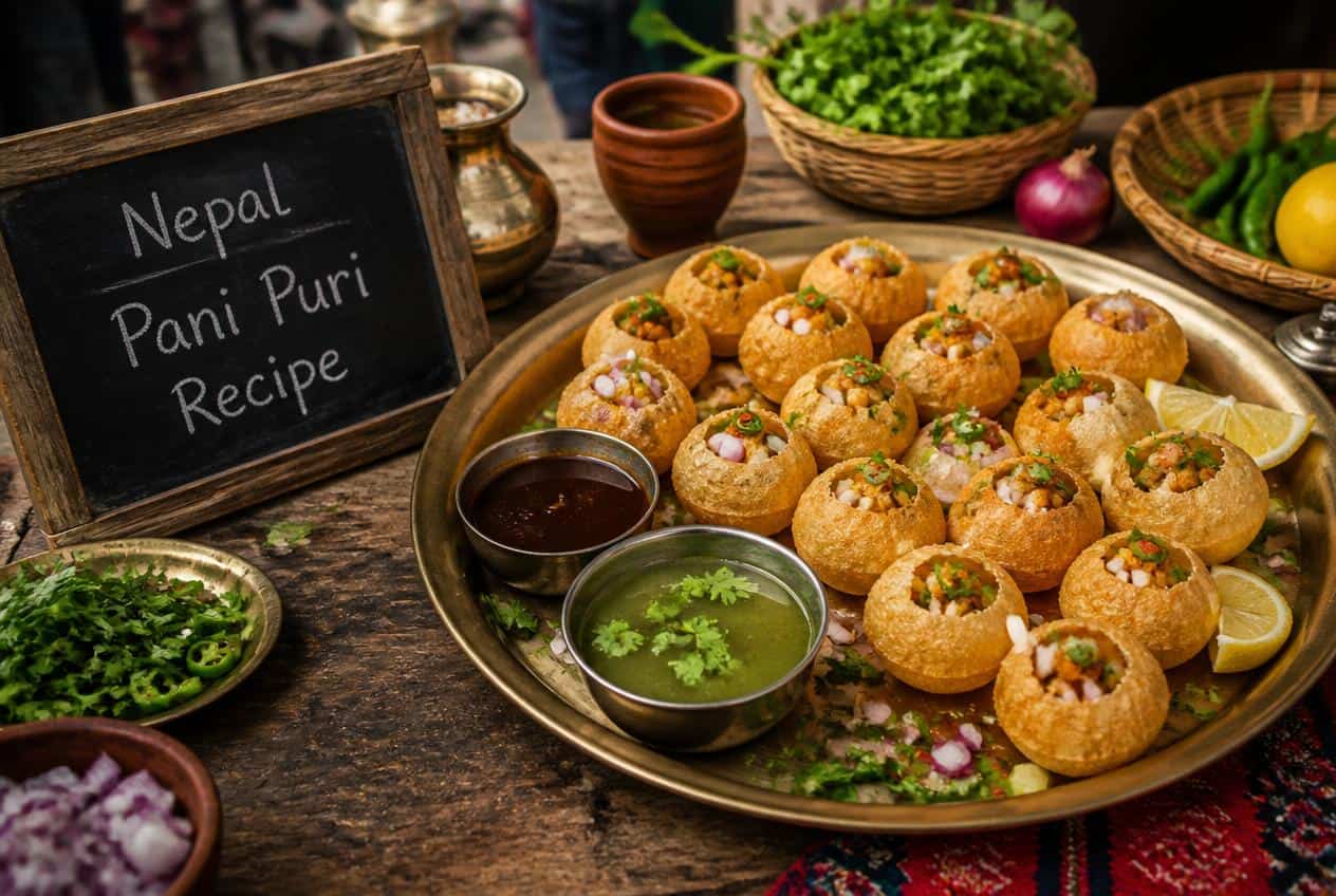 “Nepal Pani Puri Recipe